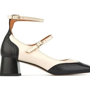 Embassy London block heel brogues